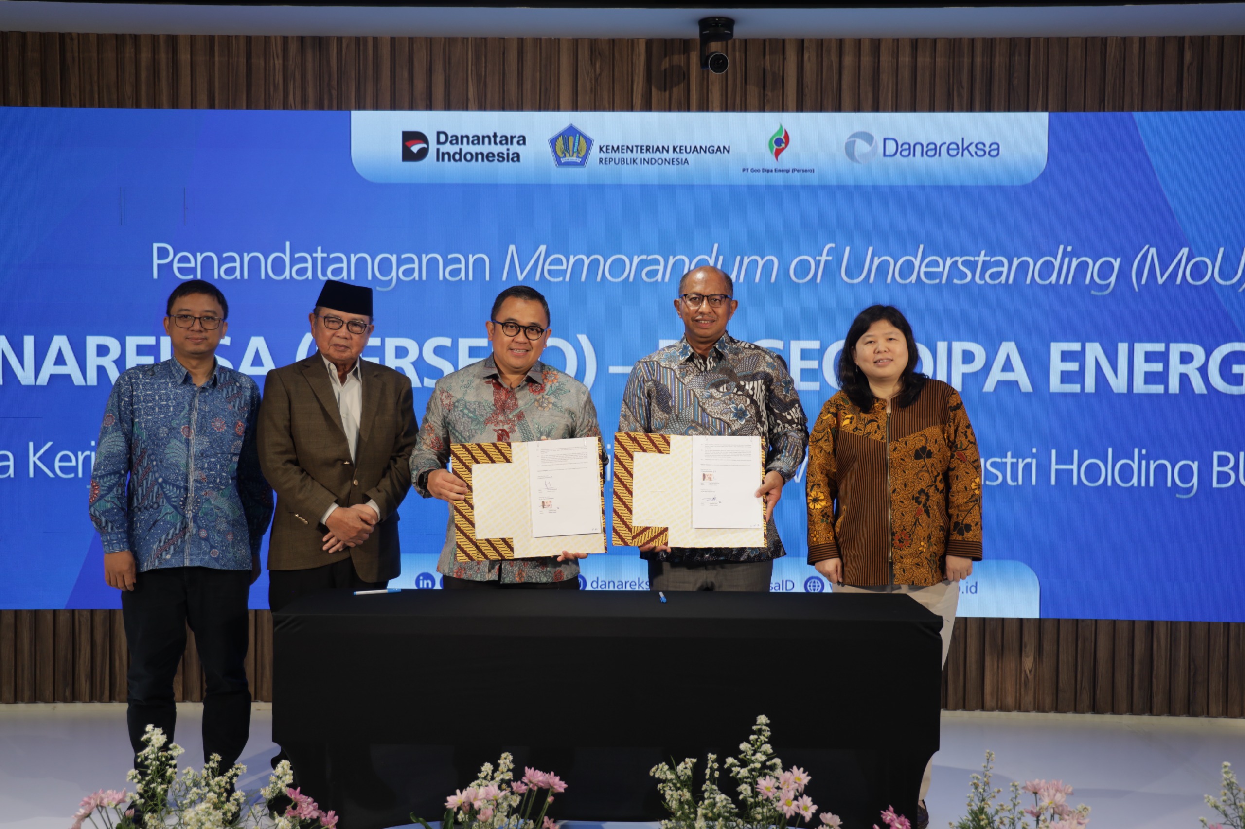 GDE, Danareksa partner to supply geothermal power to industrial estates