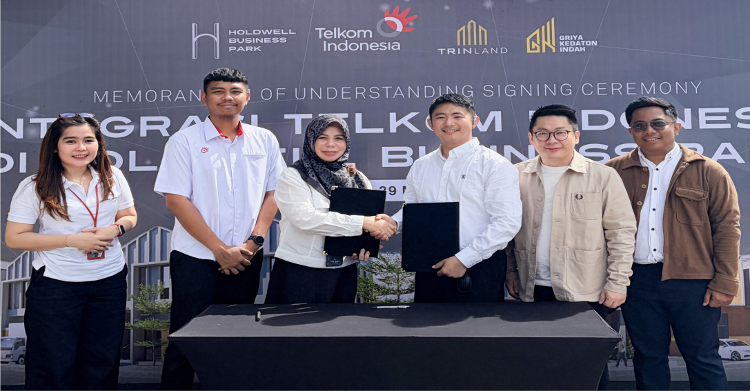 Holdwell Business Park, Telkom sign telecom infrastructure pact for Lampung logistics hub
