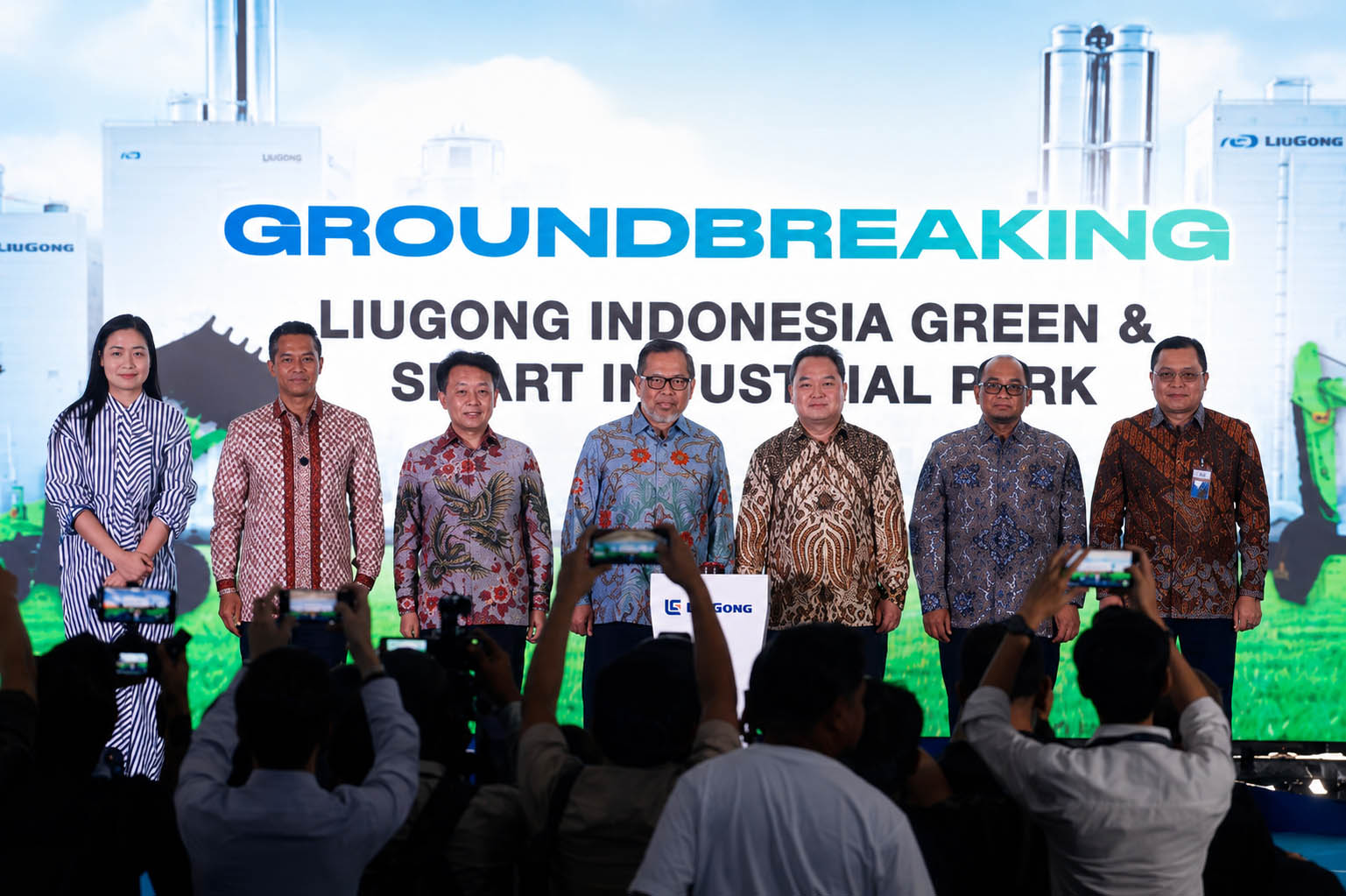 LiuGong starts construction of electric heavy equipment plant in Indonesia