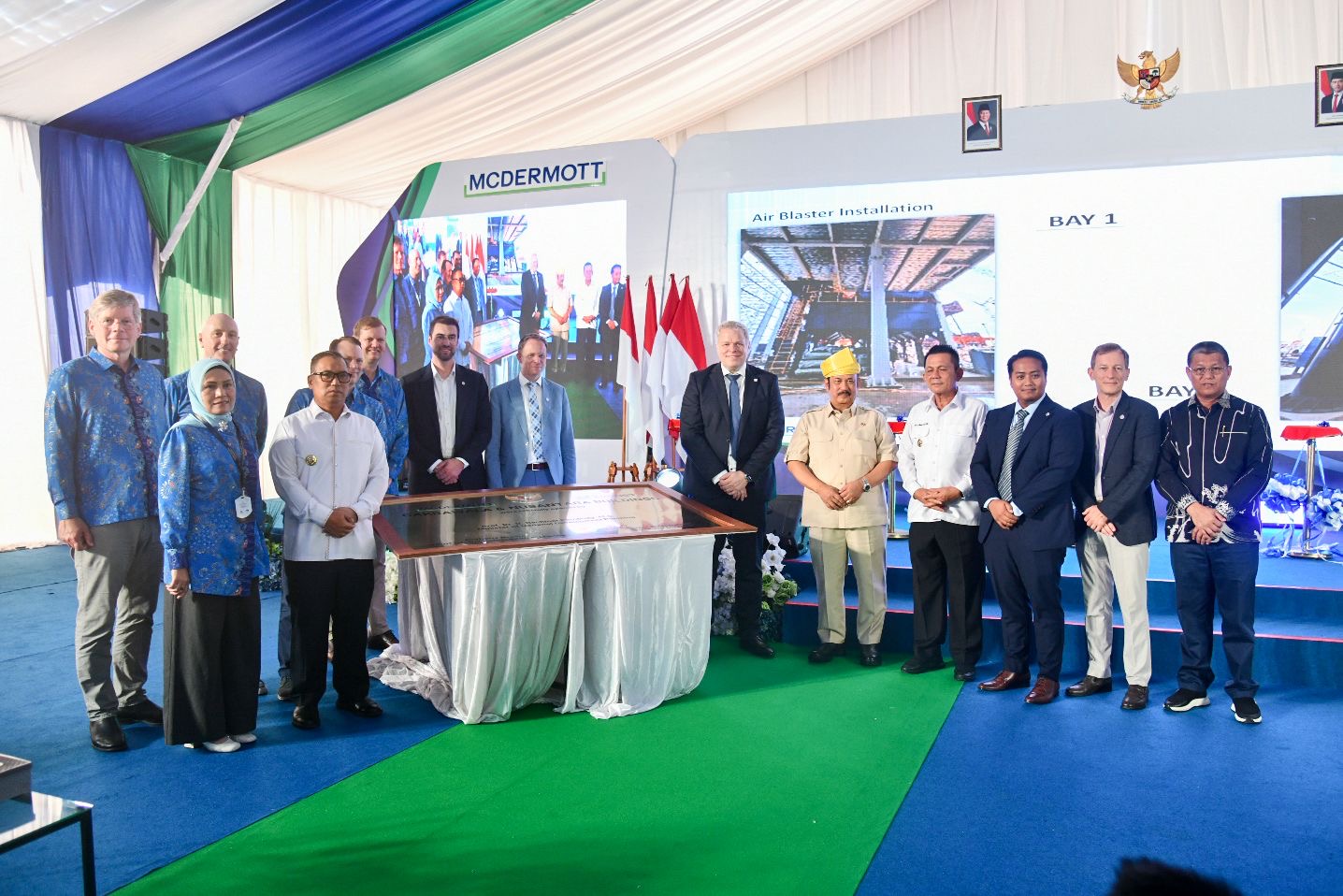 McDermott inaugurates Batam facilities to support TenneT offshore wind power project