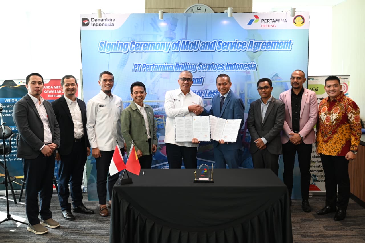 Pertamina Drilling, Timor-Leste regulator sign drilling training partnership