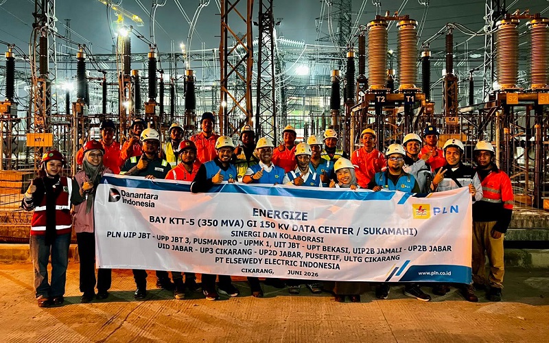 PLN commissions 350 MVA substation to support data center growth
