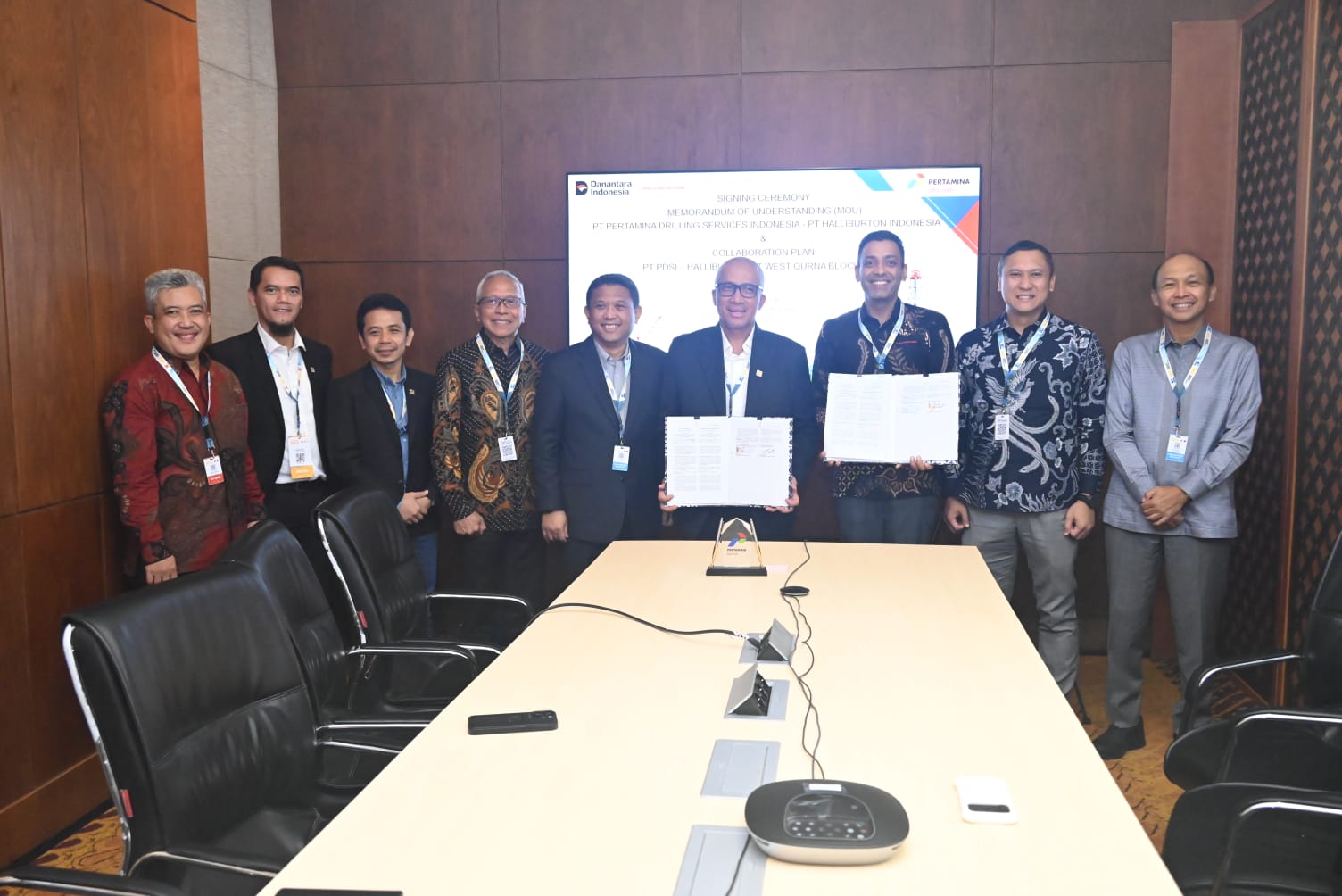 Pertamina Drilling, Halliburton sign strategic cooperation agreement including Iraq projects