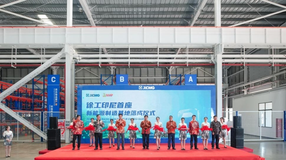 XCMG opens first overseas new-energy heavy equipment plant in Indonesia